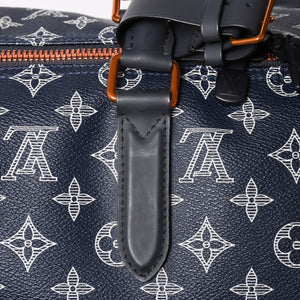 極美品 LOUIS VUITTON ルイヴィトン ボストンバッグ キーポル50バンドリエール モノグラムインク アップサイドダウン M43684 4a004348
