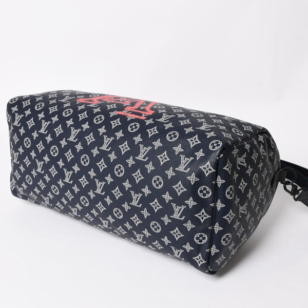 極美品 LOUIS VUITTON ルイヴィトン ボストンバッグ キーポル50バンドリエール モノグラムインク アップサイドダウン M43684 4a004348