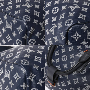 極美品 LOUIS VUITTON ルイヴィトン ボストンバッグ キーポル50バンドリエール モノグラムインク アップサイドダウン M43684 4a004348