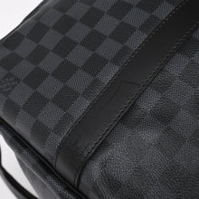 Load image into Gallery viewer, 極美品 ルイヴィトン LOUIS VUITTON キーポル バンドリエール 55 ボストンバッグ ダミエ グラフィット ブラック N41413 中古 4a004350