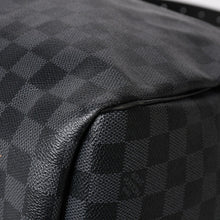 Load image into Gallery viewer, 極美品 ルイヴィトン LOUIS VUITTON キーポル バンドリエール 55 ボストンバッグ ダミエ グラフィット ブラック N41413 中古 4a004350