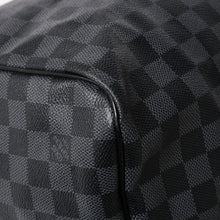 Load image into Gallery viewer, 極美品 ルイヴィトン LOUIS VUITTON キーポル バンドリエール 55 ボストンバッグ ダミエ グラフィット ブラック N41413 中古 4a004350