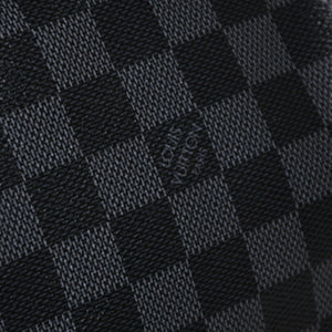 Very Good LOUIS VUITTON Keepall Bandouliere 55 Boston Bag Damier Graphite Black N41413 Used 4a004350