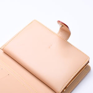 Very Good Condition LOUIS VUITTON Portefeuille Viennois Bifold Wallet M92987 Monogram Multicolor White Takashi Murakami Used 4a004393