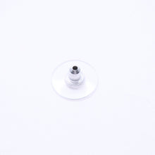 Load image into Gallery viewer, CHANEL シャネル ココマーク ピアス 重量約0.88g 05V刻印 樹脂系 ラインストーン ブラック 片耳用 美品 中古 51293