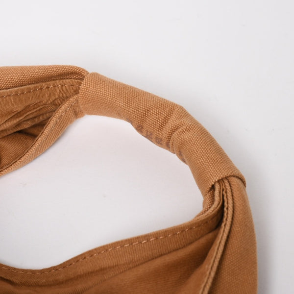 Very Good Condition MM6 Maison Margiela Japanese Bag SB5WC0019 Canvas Brown Cuff Used 4a004394