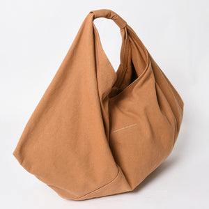 Very Good Condition MM6 Maison Margiela Japanese Bag SB5WC0019 Canvas Brown Cuff Used 4a004394