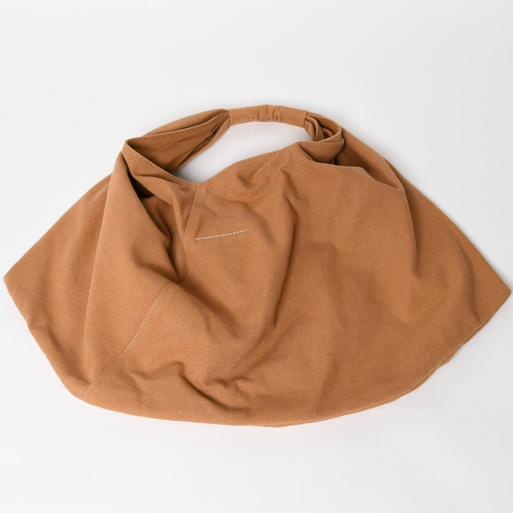 極美品 MM6 Maison Margiela エムエムシックス メゾン マルジェラ ジャパニーズ バッグ SB5WC0019 キャンバス ブラウン カフ 中古 4a004394