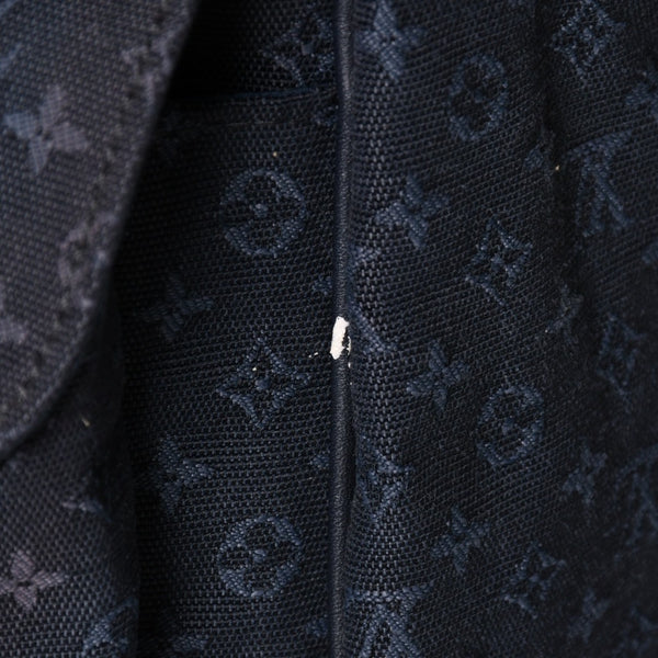 LOUISVUITTON Dunise Monogram Mini M42311 Shoulder Bag Navy Gold Hardware Good Condition Used 4a004388