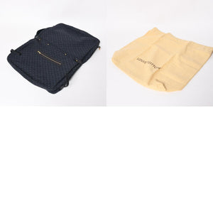 LOUISVUITTON Dunise Monogram Mini M42311 Shoulder Bag Navy Gold Hardware Good Condition Used 4a004388