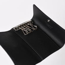 画像をギャラリービューアに読み込む, 極美品 LOUIS VUITTON ルイヴィトン ブラック グレー ミュルティクレ 6連 キーケース モノグラム エクリプス M82603 シルバー金具 中古 4a004288