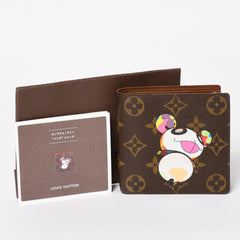 Very good condition LOUIS VUITTON Monogram Panda Portefeuille Marco M61666 Wallet Bifold Wallet Used 4a004296