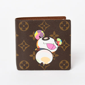 Very good condition LOUIS VUITTON Monogram Panda Portefeuille Marco M61666 Wallet Bifold Wallet Used 4a004296