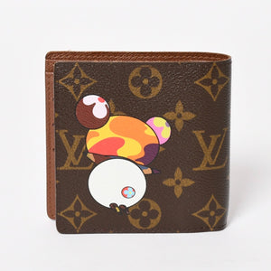 Very good condition LOUIS VUITTON Monogram Panda Portefeuille Marco M61666 Wallet Bifold Wallet Used 4a004296