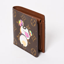 画像をギャラリービューアに読み込む, 極美品 LOUIS VUITTON ルイヴィトン モノグラムパンダ ポルトフォイユマルコ M61666 財布 二つ折り財布 中古 4a004296