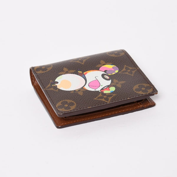 Very good condition LOUIS VUITTON Monogram Panda Portefeuille Marco M61666 Wallet Bifold Wallet Used 4a004296
