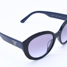 Load image into Gallery viewer, PRADA プラダ サングラス アイウェア SPR01Y-F 08V-08I サイズ56□18 140 ブラック ネイビー アセテート 美品 中古 4a004404