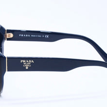 Load image into Gallery viewer, PRADA プラダ サングラス アイウェア SPR01Y-F 08V-08I サイズ56□18 140 ブラック ネイビー アセテート 美品 中古 4a004404