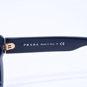 PRADA プラダ サングラス アイウェア SPR01Y-F 08V-08I サイズ56□18 140 ブラック ネイビー アセテート 美品 中古 4a004404