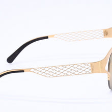 Load image into Gallery viewer, 極美品 LOUIS VUITTON ルイヴィトン Sunglasses サングラス GP×レザー Gold ゴールド M0117 中古 4a004301