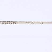 Load image into Gallery viewer, BVLGARI ブルガリ 伊達メガネ アイウェア 203K サイズ51-20 135 K14WG刻印 ゴールド クリア べっ甲カラー 美品 中古 4a004286