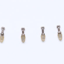 Load image into Gallery viewer, BVLGARI ブルガリ 伊達メガネ アイウェア 203K サイズ51-20 135 K14WG刻印 ゴールド クリア べっ甲カラー 美品 中古 4a004286