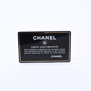 New and unused CHANEL CHANEL Card Case No. 21 Coco Mark Caviar Skin Black Bordeaux Gold Hardware Used 4a004390