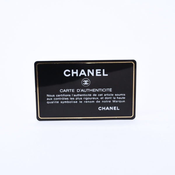 New and unused CHANEL CHANEL Card Case No. 21 Coco Mark Caviar Skin Black Bordeaux Gold Hardware Used 4a004390