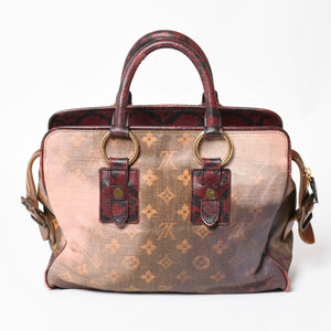 LOUIS VUITTON Monogram Jokes Graduate M95739 Tote Bag Gold Hardware Wine Red Good Condition Used 4a004244