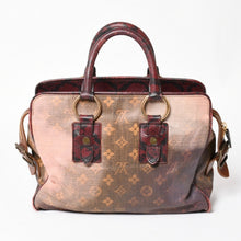 画像をギャラリービューアに読み込む, LOUIS VUITTON ルイヴィトン モノグラム ジョークス グラデュエート M95739 トートバッグ ゴールド金具 ワインレッド 美品 中古 4a004244