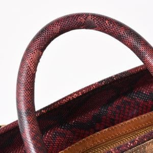 LOUIS VUITTON Monogram Jokes Graduate M95739 Tote Bag Gold Hardware Wine Red Good Condition Used 4a004244