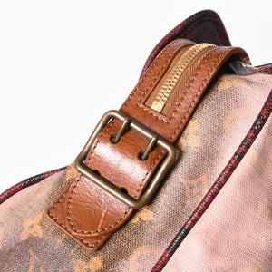 LOUIS VUITTON Monogram Jokes Graduate M95739 Tote Bag Gold Hardware Wine Red Good Condition Used 4a004244