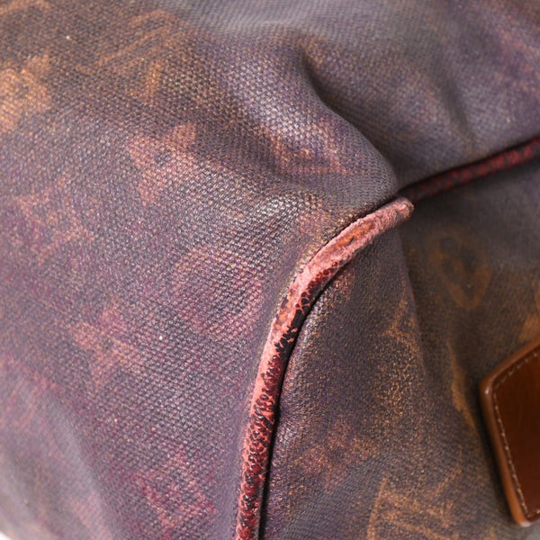 LOUIS VUITTON Monogram Jokes Graduate M95739 Tote Bag Gold Hardware Wine Red Good Condition Used 4a004244