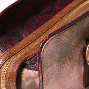 LOUIS VUITTON Monogram Jokes Graduate M95739 Tote Bag Gold Hardware Wine Red Good Condition Used 4a004244
