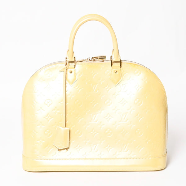 LOUIS VUITTON Armaverni Handbag Yellow Gold Hardware M91610 Good Condition Used 4a003931