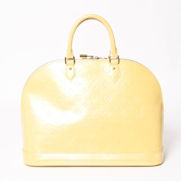 LOUIS VUITTON Armaverni Handbag Yellow Gold Hardware M91610 Good Condition Used 4a003931