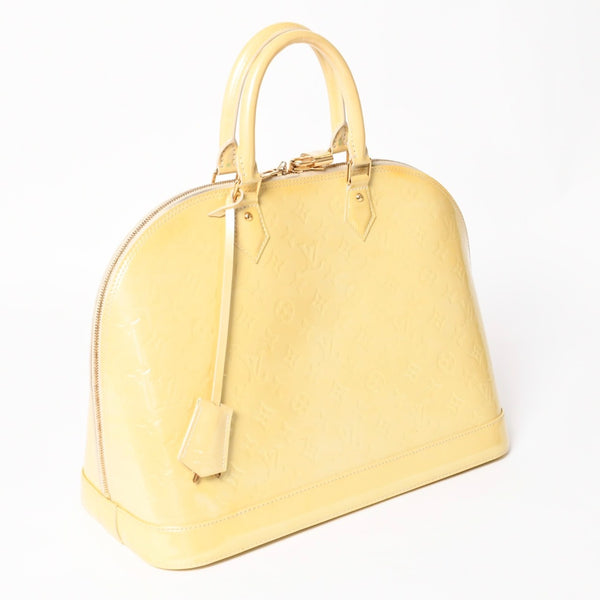 LOUIS VUITTON Armaverni Handbag Yellow Gold Hardware M91610 Good Condition Used 4a003931