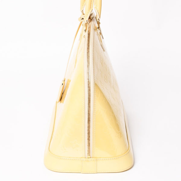 LOUIS VUITTON Armaverni Handbag Yellow Gold Hardware M91610 Good Condition Used 4a003931