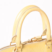 画像をギャラリービューアに読み込む, LOUIS VUITTON ルイヴィトン アルマヴェルニ ハンドバッグ イエロー ゴールド金具 M91610 美品 中古 4a003931