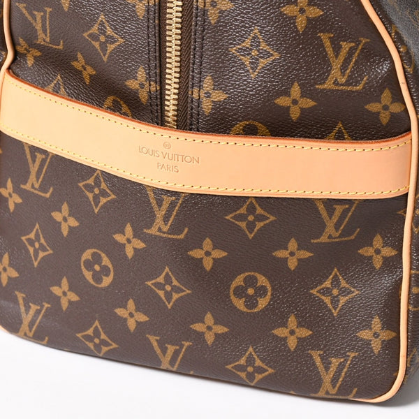 Very Good Condition LOUIS VUITTTON Carryall Brown M40074 Monogram Canvas Handbag Used 4a003040