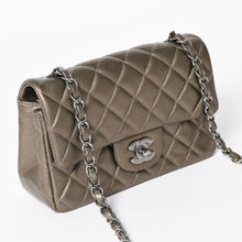 画像をギャラリービューアに読み込む, 極美品 CHANEL シャネル ミニマトラッセ Sフラップ Sチェーンショルダーバッグ 23番台 ココマーク ブラウン カーキ 中古 4a004411