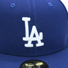 画像をギャラリービューアに読み込む, NEW ERA ニューエラ キャップ 帽子 MLB WORLD SERIES WOOL FITTED 59FIFTY COLLECTION ブルー ホワイト サイズ7 3/8 美品 中古 4a004129