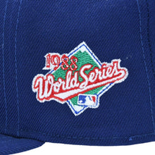 画像をギャラリービューアに読み込む, NEW ERA ニューエラ キャップ 帽子 MLB WORLD SERIES WOOL FITTED 59FIFTY COLLECTION ブルー ホワイト サイズ7 3/8 美品 中古 4a004129