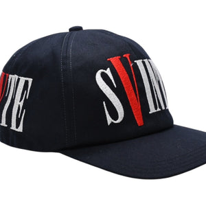 新品未使用 SAINT Mxxxxxx セントマイケル VLONEコラボ LOGO CAP エイサップバリ SM-S22-0000-081 ベースボールキャップ ブラック レッド グリーン サンプル品 中古 4a002248