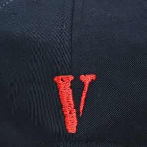 新品未使用 SAINT Mxxxxxx セントマイケル VLONEコラボ LOGO CAP エイサップバリ SM-S22-0000-081 ベースボールキャップ ブラック レッド グリーン サンプル品 中古 4a002248