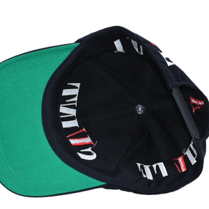 新品未使用 SAINT Mxxxxxx セントマイケル VLONEコラボ LOGO CAP エイサップバリ SM-S22-0000-081 ベースボールキャップ ブラック レッド グリーン サンプル品 中古 4a002248