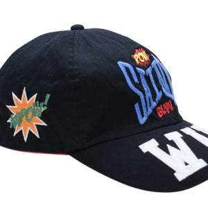 SAINT Mxxxxxxx セントマイケル CAP WAR 6パネルキャップ SM-A21-0000-043 ラック ブルー レッド イエロー グリーン オレンジ サンプル品 美品 中古 4a002247