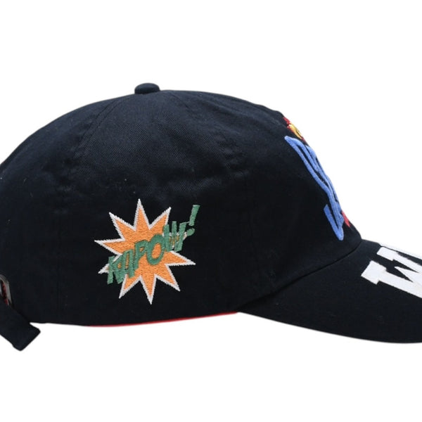 SAINT Mxxxxxxx セントマイケル CAP WAR 6パネルキャップ SM-A21-0000-043 ラック ブルー レッド イエロー グリーン オレンジ サンプル品 美品 中古 4a002247