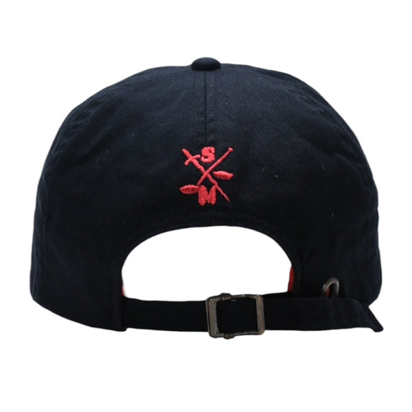 SAINT Mxxxxxxx セントマイケル CAP WAR 6パネルキャップ SM-A21-0000-043 ラック ブルー レッド イエロー グリーン オレンジ サンプル品 美品 中古 4a002247