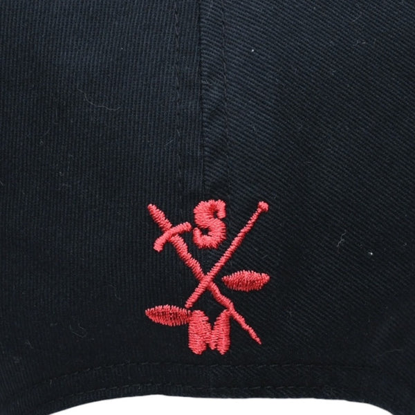SAINT Mxxxxxxx セントマイケル CAP WAR 6パネルキャップ SM-A21-0000-043 ラック ブルー レッド イエロー グリーン オレンジ サンプル品 美品 中古 4a002247